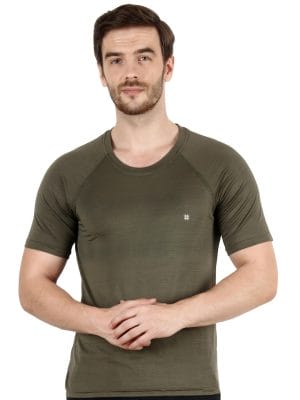 T-Shirt for Mens Regular Fit Half Sleeves,