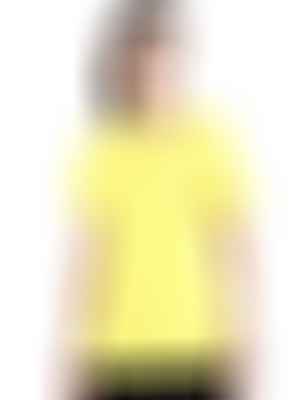 Yellow T-Shirt Womens Regular Fit Half Sleeves,