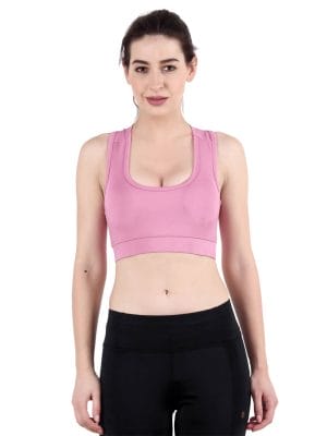 Pink Active Wear Sporty Top,
