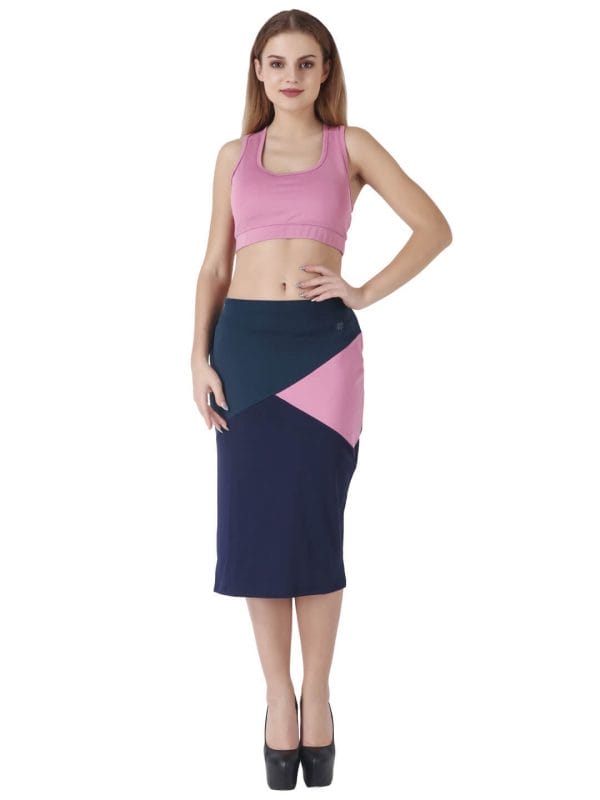Color Block Skirt,